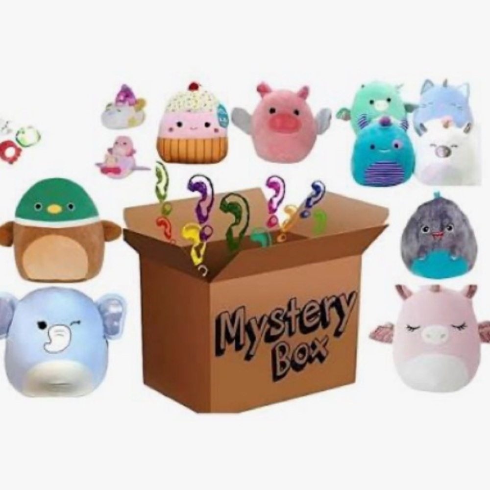 Squishmallow mystery package!! (Read description before buying)